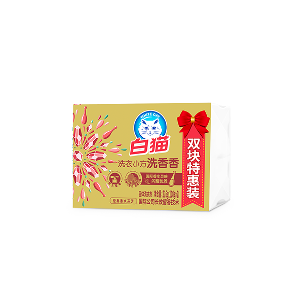 白猫洗香香洗衣小方